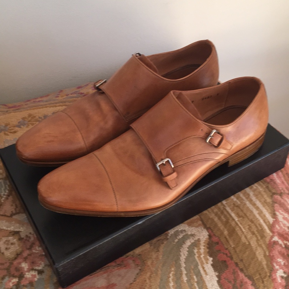 Men’s Prada buckle dress shoes